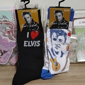Men's Socks - Black and White
